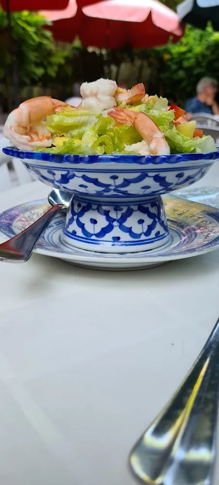 Salade Aux Crevettes Et Ananas Frais